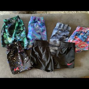 Girls size 7 athletic shorts